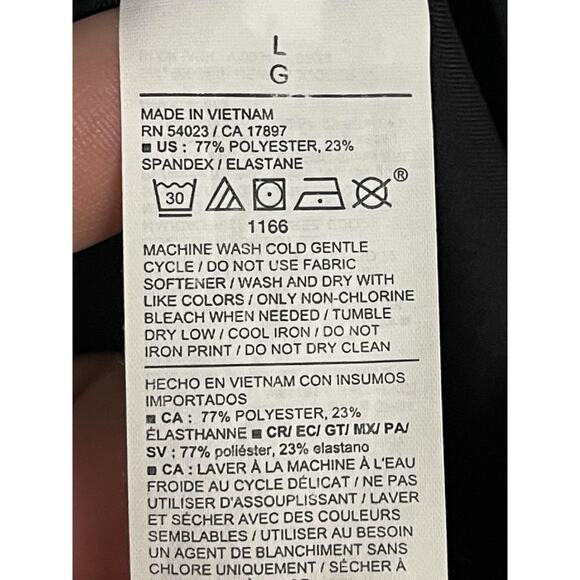 Old Navy Active Jogger Pants Womens Large Black High Rise PowerSoft Go-Dry Gym - Picture 9 of 9